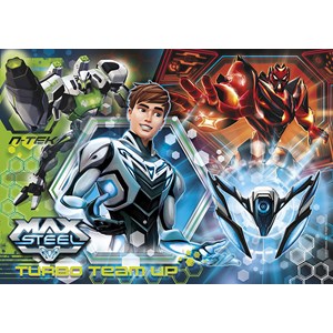Clementoni (27894) - "Turbo Team-up" - 104 Teile Puzzle