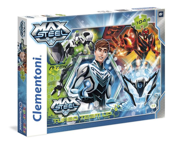 Clementoni (27894) - "Turbo Team-up" - 104 Teile Puzzle