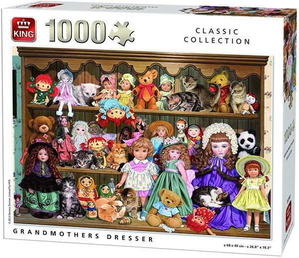 King International (05365) - "Großmutters Kommode" - 1000 Teile Puzzle