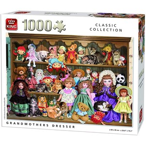 King International (05365) - "Großmutters Kommode" - 1000 Teile Puzzle