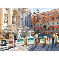 Castorland (C-300389) - Richard Macneil: "Der Trevi-Brunnen" - 3000 Teile Puzzle