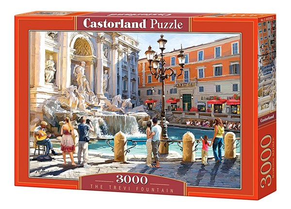 Castorland (C-300389) - Richard Macneil: "Der Trevi-Brunnen" - 3000 Teile Puzzle