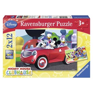 Ravensburger (07565) - "Mickey Maus, Minnie Maus und Freunde" - 12 Teile Puzzle