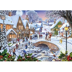 Gibsons (G5045) - Steve Crisp: "Summer Days & Snowflakes" - 500 Teile Puzzle