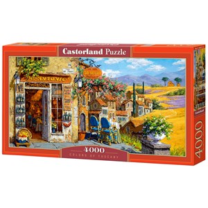Castorland (C-400171) - "Die Farben der Toskana" - 4000 Teile Puzzle