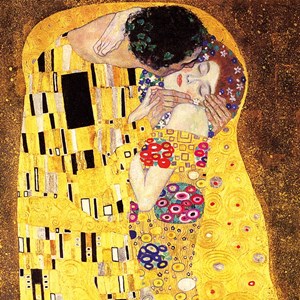 Puzzle Michele Wilson (Z108) - Gustav Klimt: "Der Kuss" - 30 Teile Puzzle