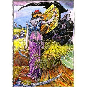 Grafika (00508) - "Affiche Genetic Engineering Inc., 1898" - 2000 Teile Puzzle