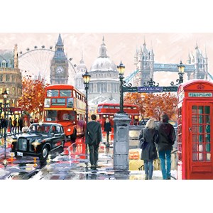 Castorland (C-103140) - Richard Macneil: "London Collage" - 1000 Teile Puzzle