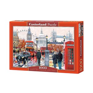 Castorland (C-103140) - Richard Macneil: "London Collage" - 1000 Teile Puzzle