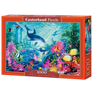 Castorland (C-103515) - "Auf Entdeckungsreise" - 1000 Teile Puzzle