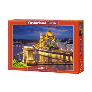 Castorland (C-200405) - "Budapest bei Sonnenuntergang" - 2000 Teile Puzzle