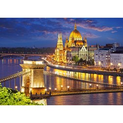 Castorland (C-200405) - "Budapest bei Sonnenuntergang" - 2000 Teile Puzzle