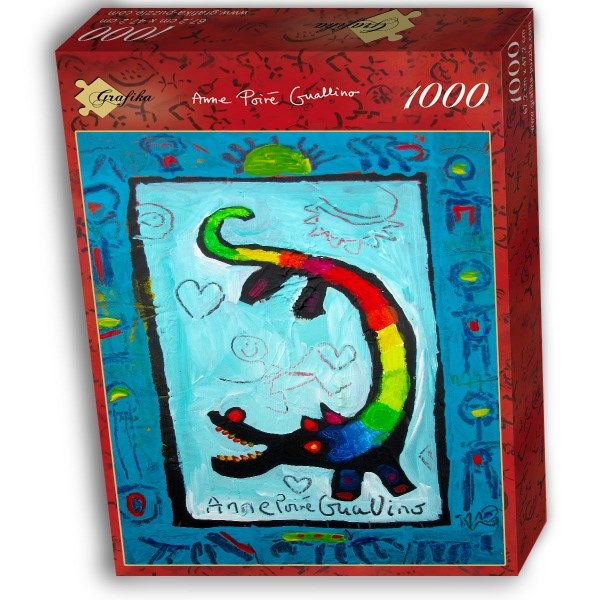 Grafika (02446) - Anne Poire, Patrick Guallino: "Loup Heureux" - 1000 Teile Puzzle