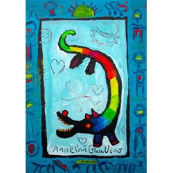 Grafika (02446) - Anne Poire, Patrick Guallino: "Loup Heureux" - 1000 Teile Puzzle