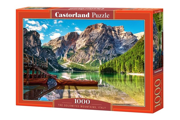 Castorland (C-103980) - "Bergsee in den Dolomiten" - 1000 Teile Puzzle
