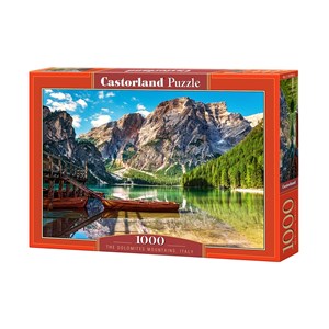 Castorland (C-103980) - "Bergsee in den Dolomiten" - 1000 Teile Puzzle