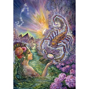 Grafika (00827) - Josephine Wall: "Sternzeichen Skorpion" - 1000 Teile Puzzle