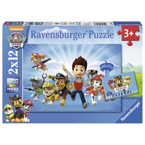 Ravensburger (07586) - "Paw Patrol - Ryder und die Paw Patrol" - 12 Teile Puzzle