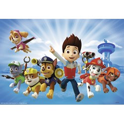 Ravensburger (07586) - "Paw Patrol - Ryder und die Paw Patrol" - 12 Teile Puzzle