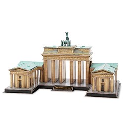 Cubic Fun (MC207h) - "Brandenburger Tor" - 150 Teile Puzzle
