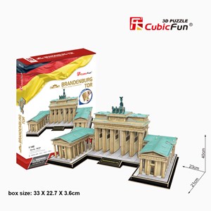 Cubic Fun (MC207h) - "Brandenburger Tor" - 150 Teile Puzzle
