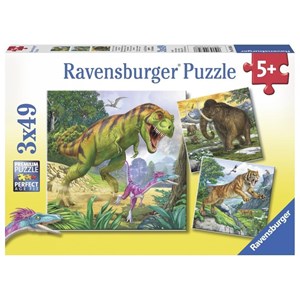 Ravensburger (09358) - "Herrscher der Urzeit" - 49 Teile Puzzle