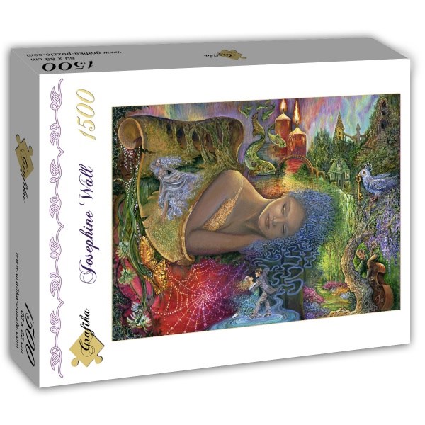 Grafika (T-00189) - Josephine Wall: "Dreaming in Color" - 1500 Teile Puzzle