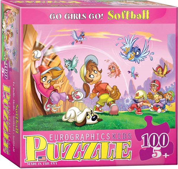 Eurographics (6100-0416) - "Softball" - 100 Teile Puzzle
