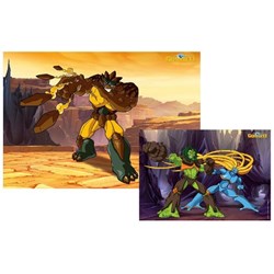 Ravensburger (08947) - "Gormiti, Bereit zum Kampf" - 20 Teile Puzzle