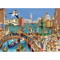 Grafika Kids (00855) - François Ruyer: "Venedig" - 300 Teile Puzzle