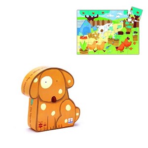 Djeco - "Dogs in the Countryside" - 24 Teile Puzzle