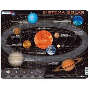 Larsen (SS1-ES) - "Sistema Solar - ES" - 70 Teile Puzzle