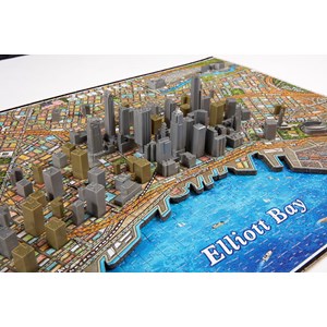4D Cityscape (40084) - "Seattle" - 1100 Teile Puzzle