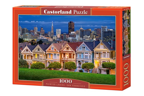 Castorland (C-103751) - "Painted Ladies, San Francisco" - 1000 Teile Puzzle