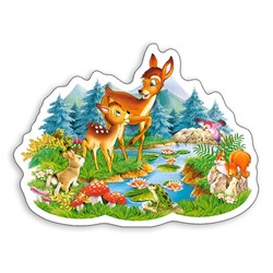 Castorland (B-015115) - "Tierkinder" - 15 Teile Puzzle
