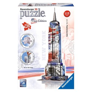 Ravensburger (12583) - "Empire State Building" - 216 Teile Puzzle