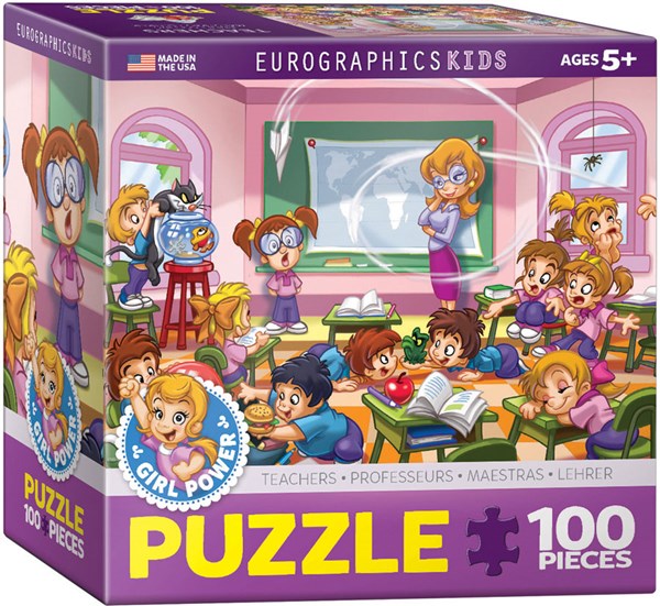 Eurographics (8100-0569) - "Die Lehrerin" - 100 Teile Puzzle