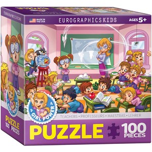 Eurographics (8100-0569) - "Die Lehrerin" - 100 Teile Puzzle