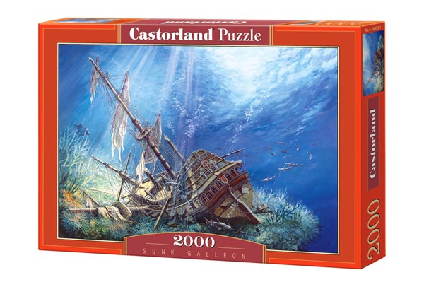 Castorland (C-200252) - "Sunk Galleon" - 2000 Teile Puzzle