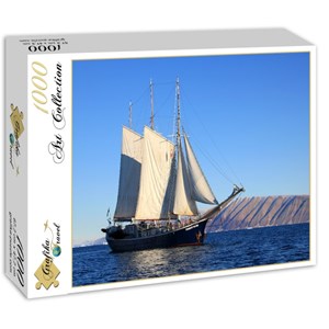 Grafika (01263) - "Segelschiff" - 1000 Teile Puzzle