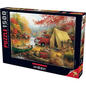 Anatolian (4540) - "Zelten in der Wildnis" - 1500 Teile Puzzle