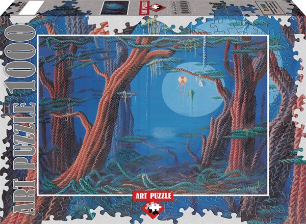Art Puzzle (61020) - Ahmet Yesil: "Seillandschaft" - 1000 Teile Puzzle