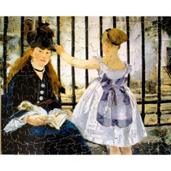 Puzzle Michele Wilson (A133-250) - Edouard Manet: "Eisenbahn" - 250 Teile Puzzle