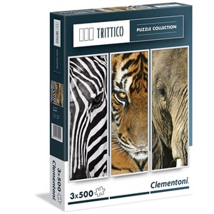 Clementoni (39307) - "Animals" - 500 Teile Puzzle