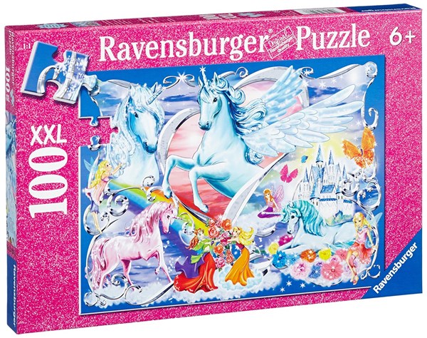 Ravensburger (13928) - "Die schönsten Einhörner" - 100 Teile Puzzle