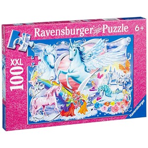 Ravensburger (13928) - "Die schönsten Einhörner" - 100 Teile Puzzle