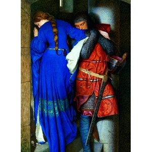 Eurographics (6000-3682) - Fredrick Burton: "Treffen auf den Turmstufen" - 1000 Teile Puzzle