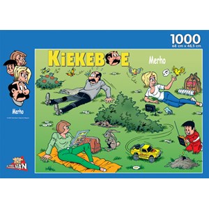 PuzzelMan (144) - "Erholung im Grünen" - 1000 Teile Puzzle
