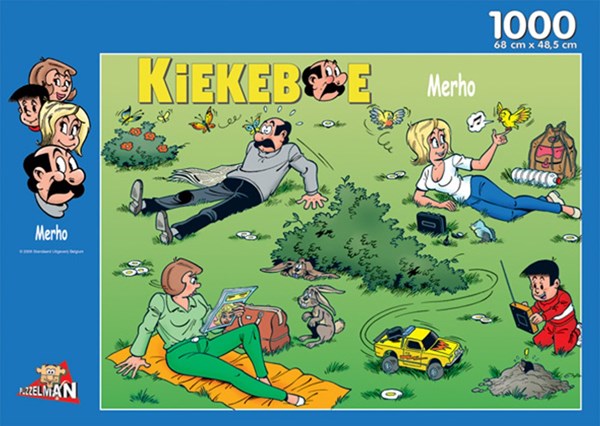 PuzzelMan (144) - "Erholung im Grünen" - 1000 Teile Puzzle