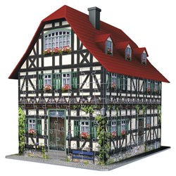 Ravensburger (12572) - "Fachwerkhaus" - 216 Teile Puzzle
